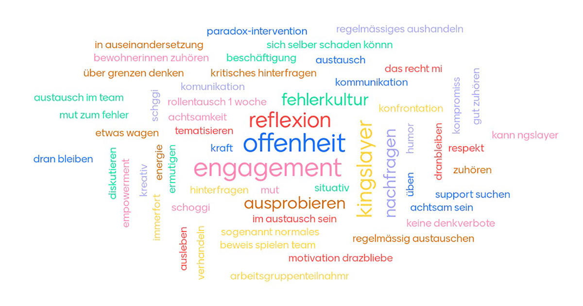 Selbstbestimmung im betreuten und integrierenden Wohnen der Arche Zürich